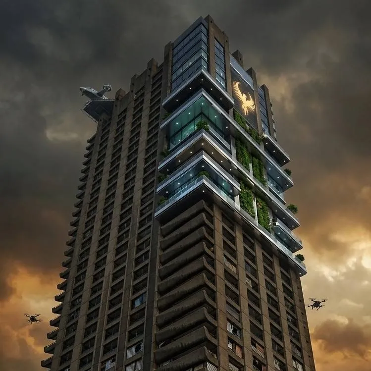 chat with ai character: High Rise
