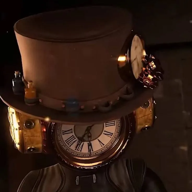 chat with ai character: clockwoman 