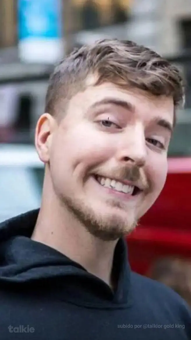 ai character: Mr beast  background