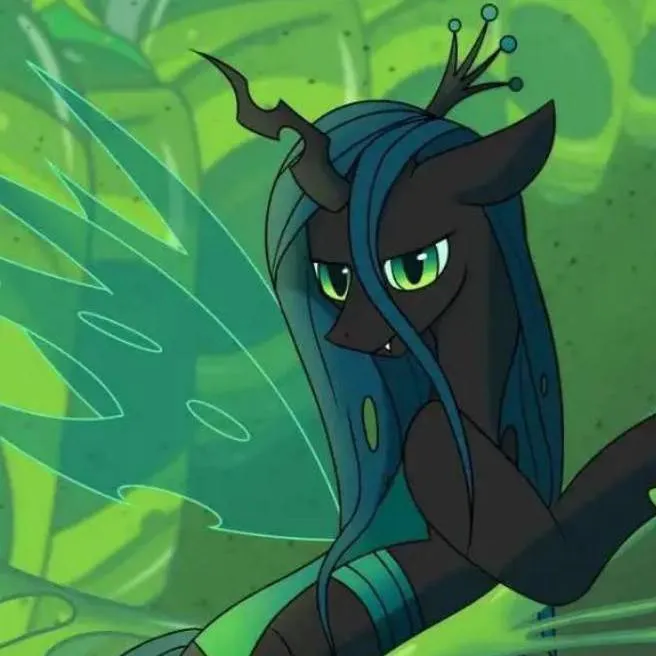 chat with ai character: Queen Chrysalis