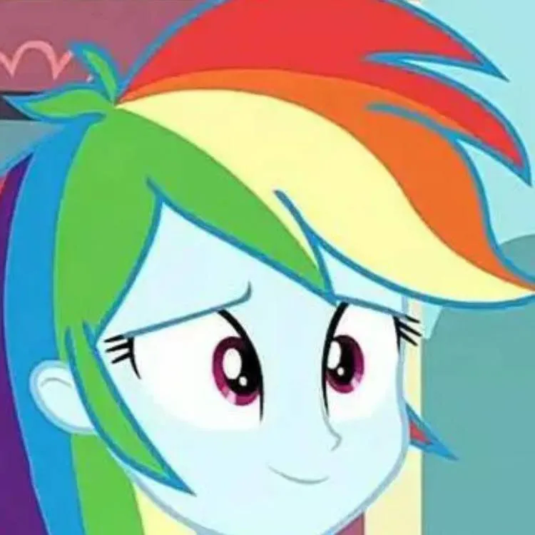 chat with ai character: Rainbow Dash eg
