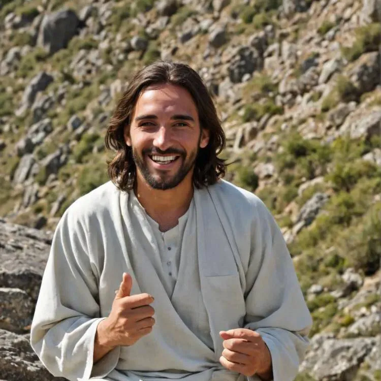 chat with ai character: Jesus de Nazareth 