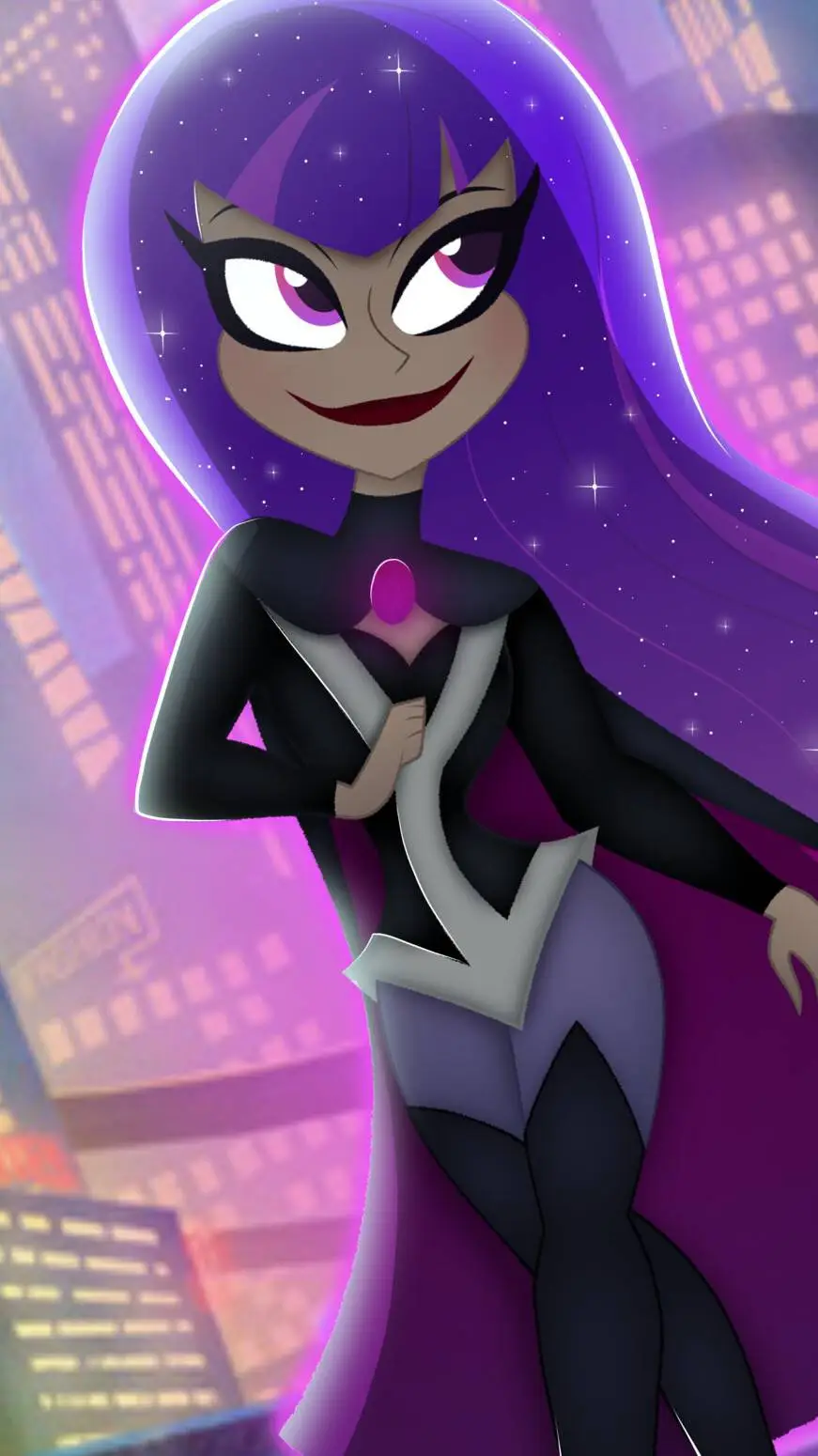 ai character: Zee Zatara  background