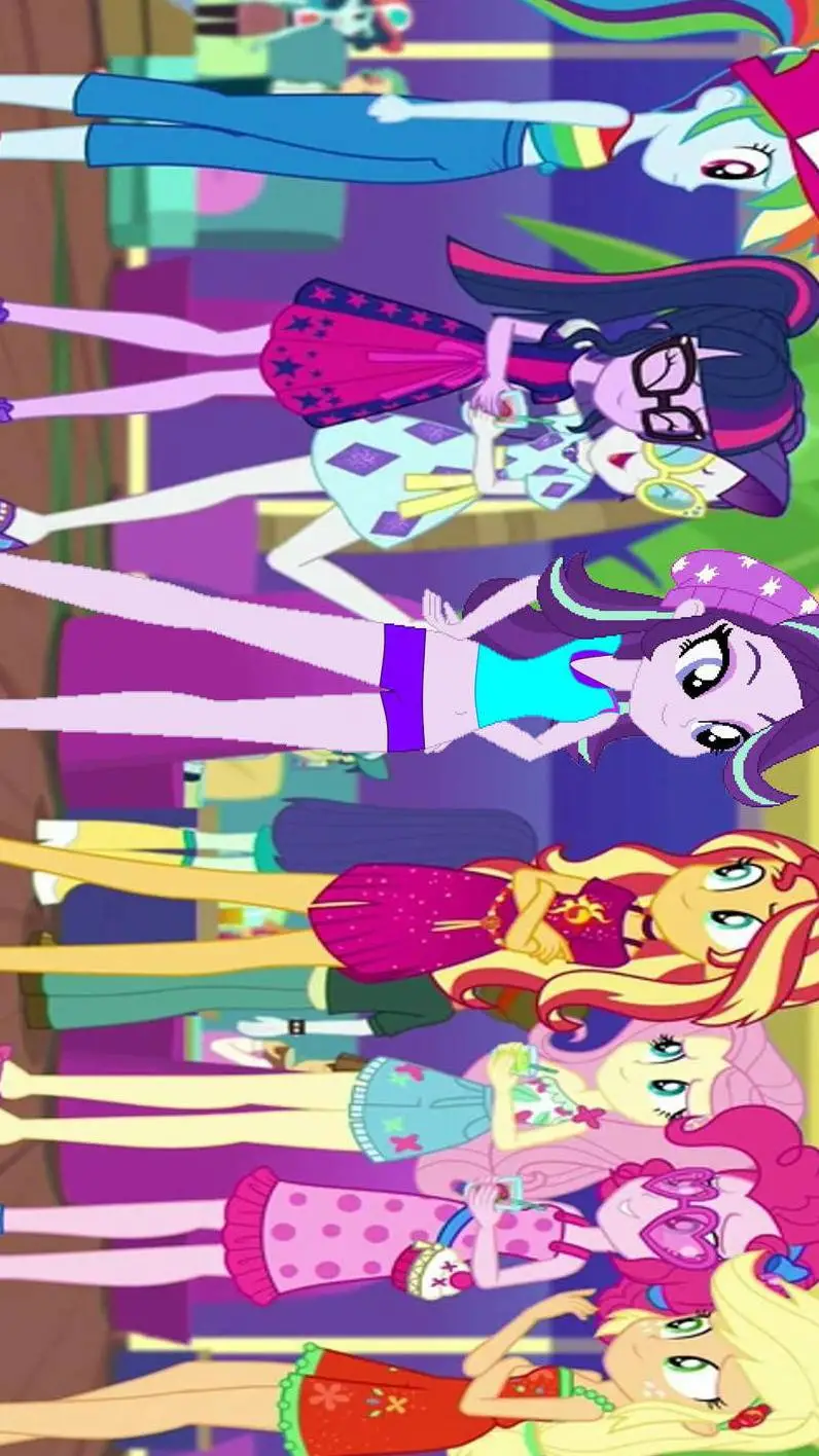ai character: Mane 8 sisters background