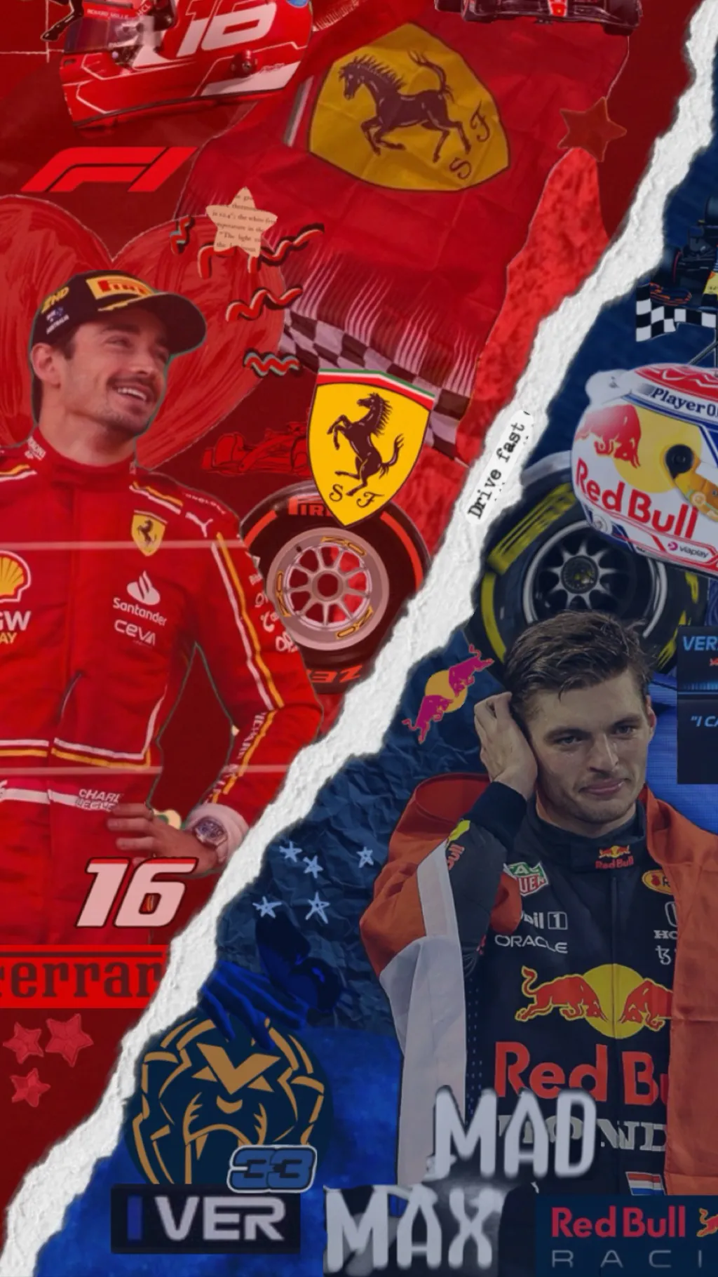 ai character: Max y Charles  background