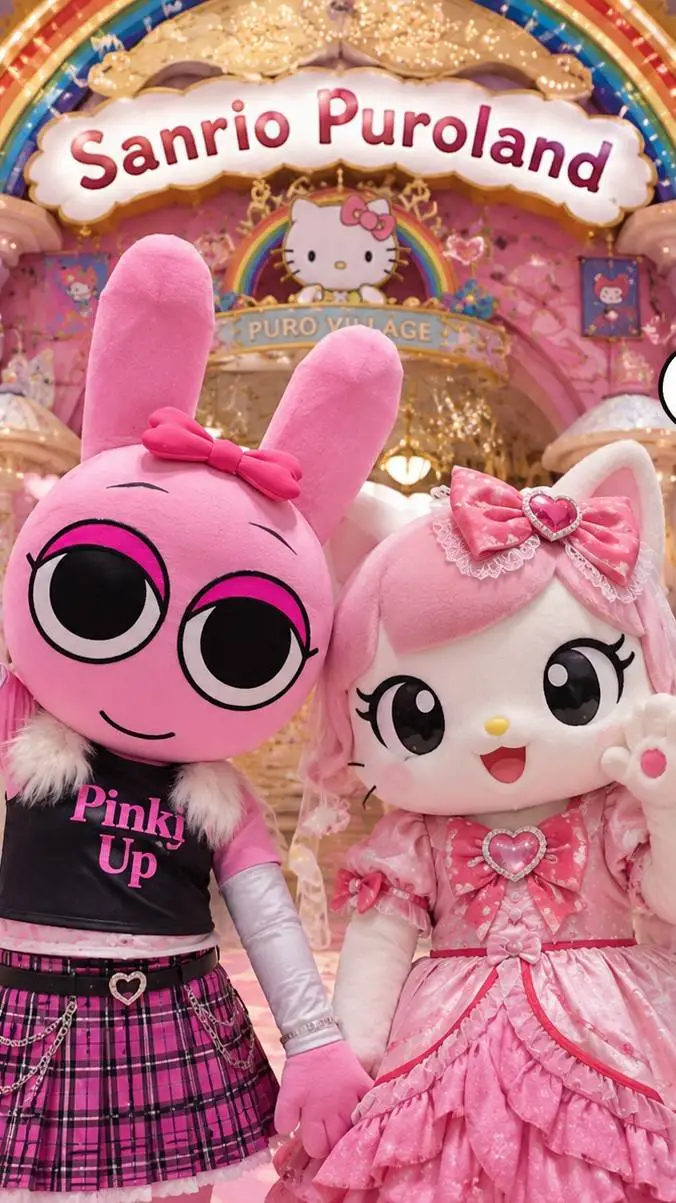 ai character: sanrio kats background