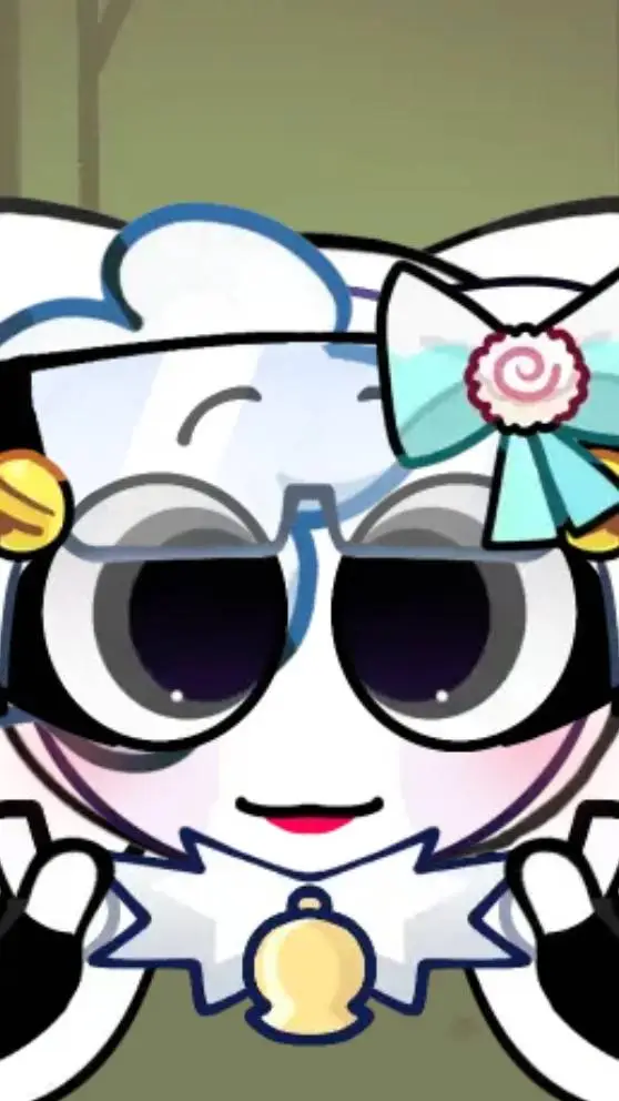 ai character: bubble background