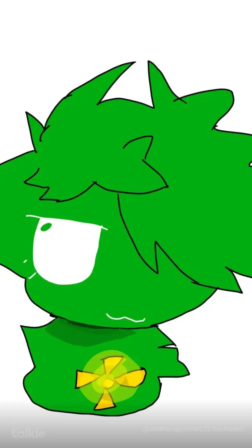 ai character: FREAKY TOX background