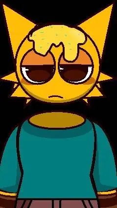 ai character: FOOTLONG NACHO background