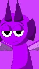 ai character: DURPLE DRAGON background