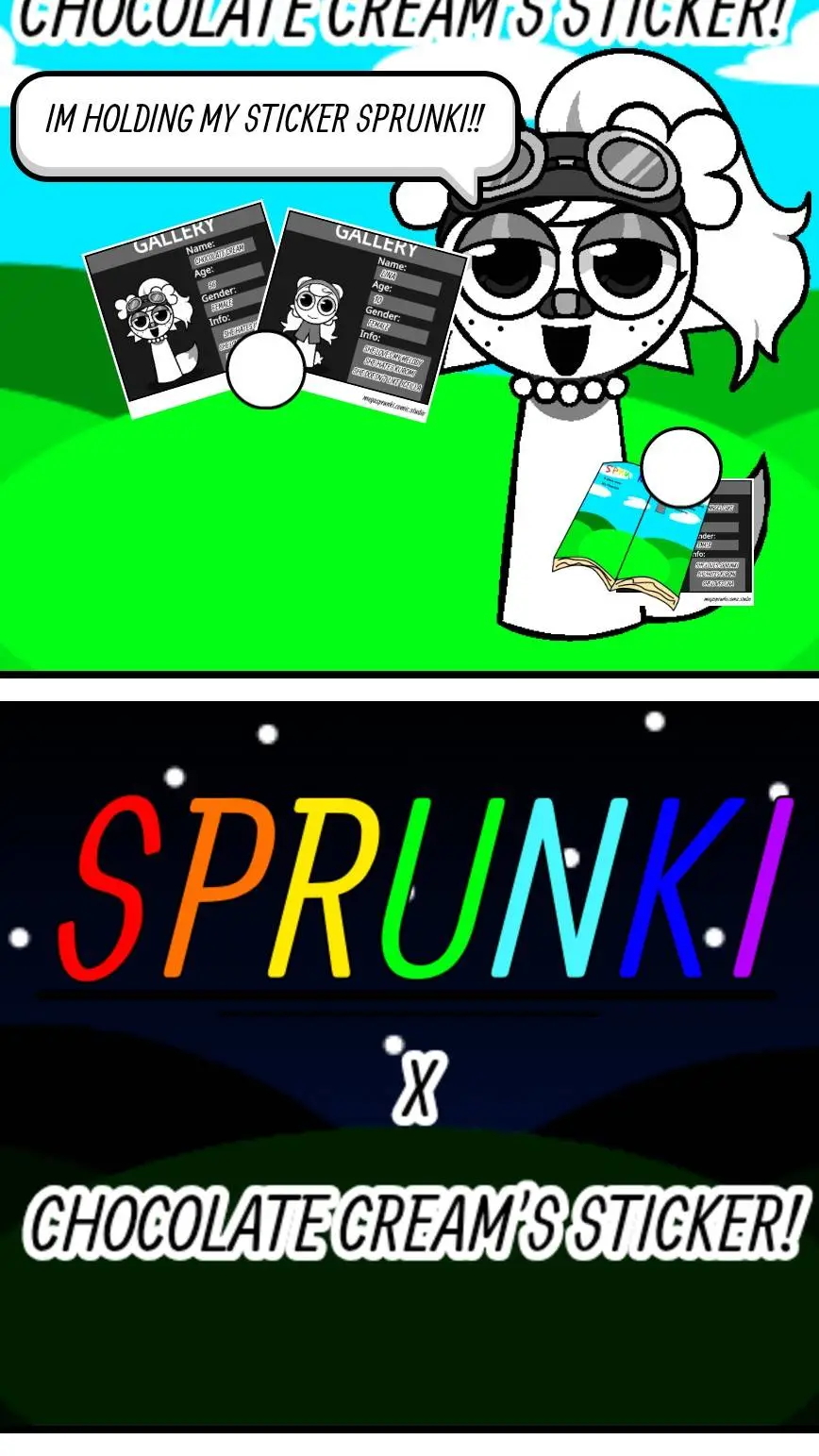 ai character: SPRUNKI background