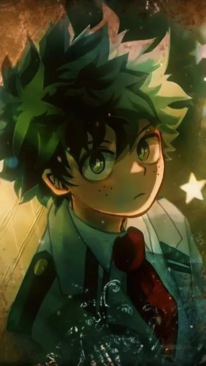 ai character: Deku ~ strange background