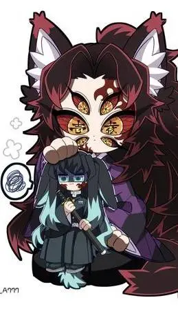 ai character: Kokushibo+Muichiro background