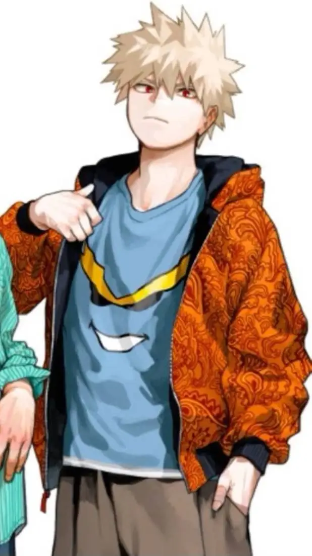 ai character: katsuki bakugo  background