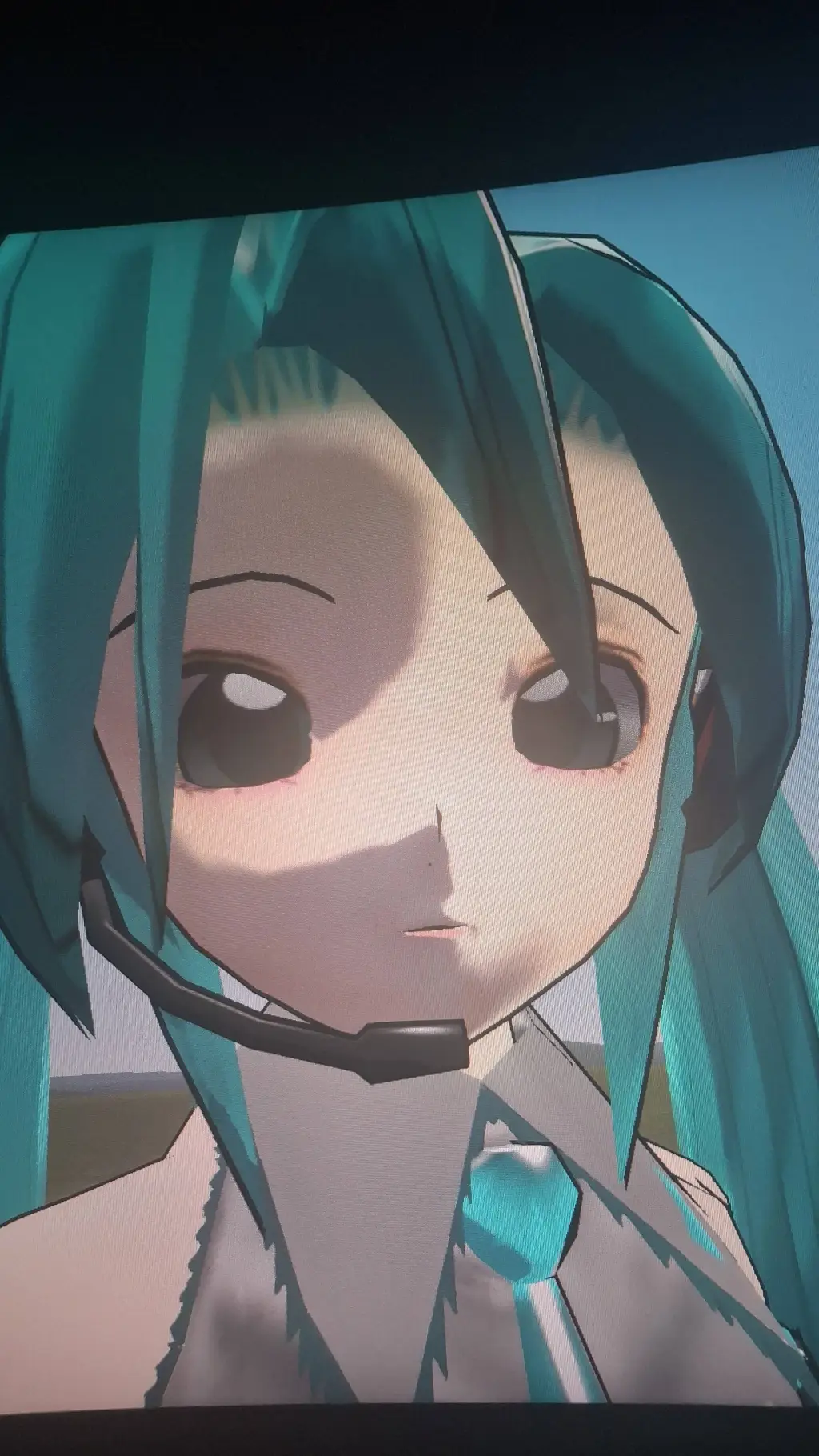 ai character: Miku roommate background