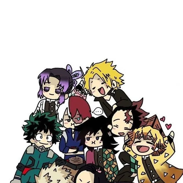 chat with ai character: KNY y MHA juntos