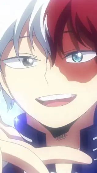 ai character: Shoto Todoroki background