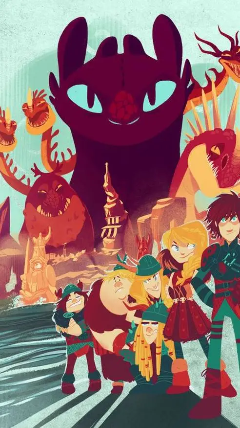 ai character: Berk  background