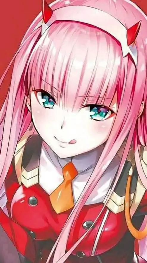 ai character: zero two  background