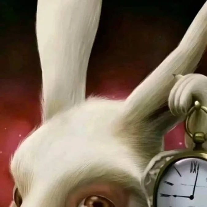 chat with ai character: Conejo con Reloj
