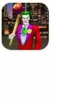 ai character: Payaso Esponja background
