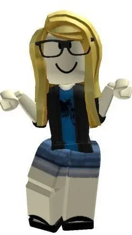 ai character: Rubia con lentes  background