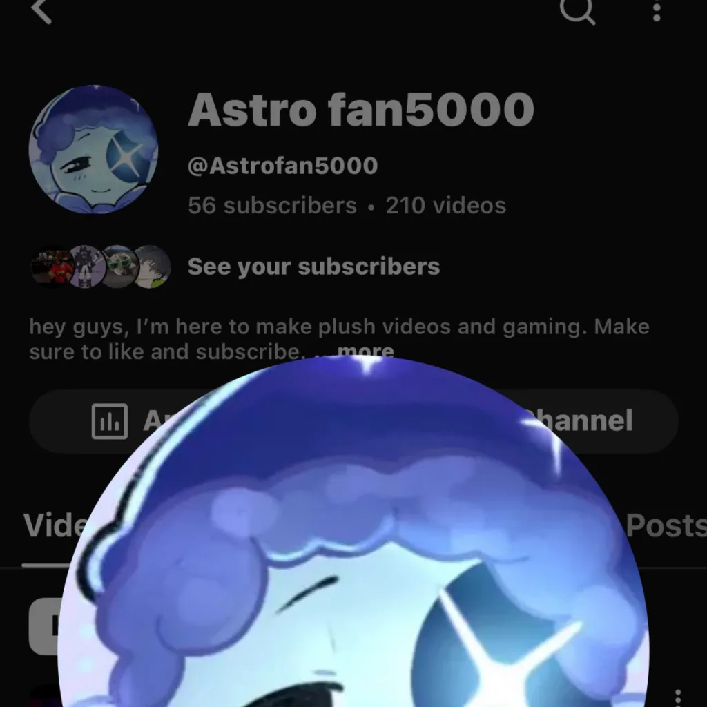 chat with ai character: Astrofan5000