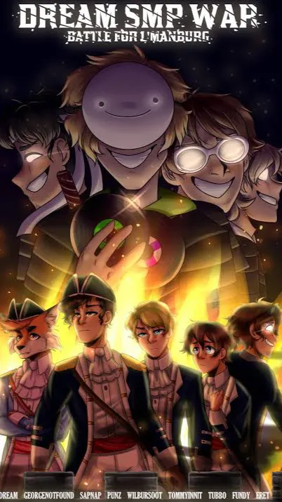 ai character: Dream smp background