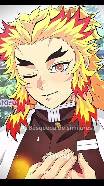 ai character: rengoku  background