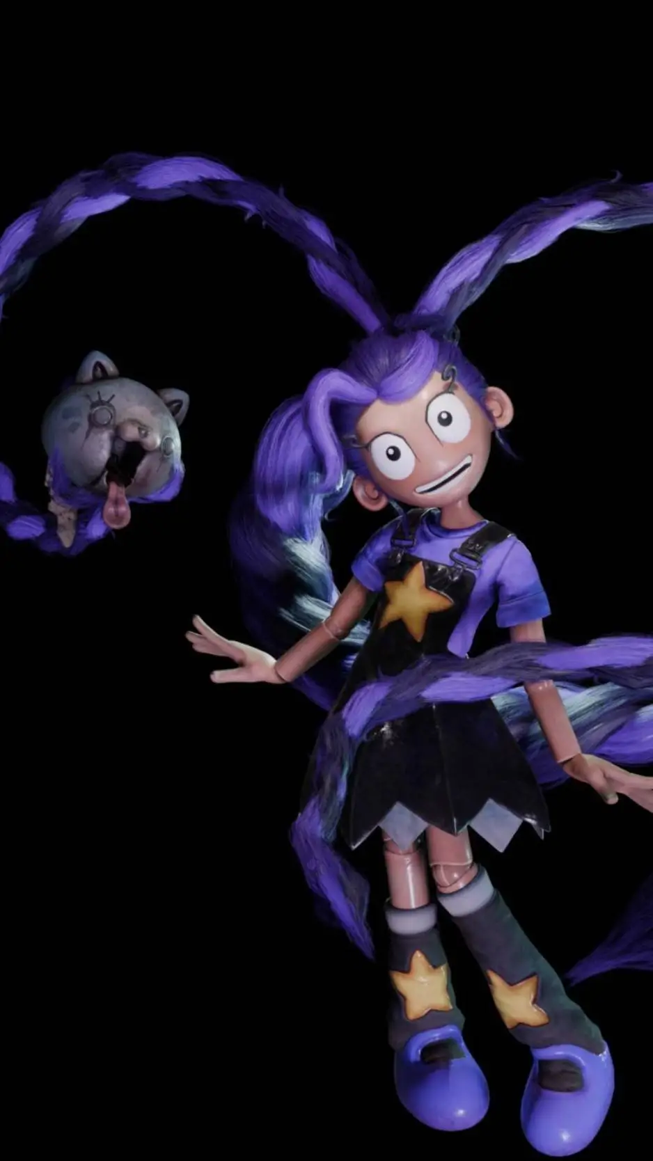 ai character: Lilylovebrainds background