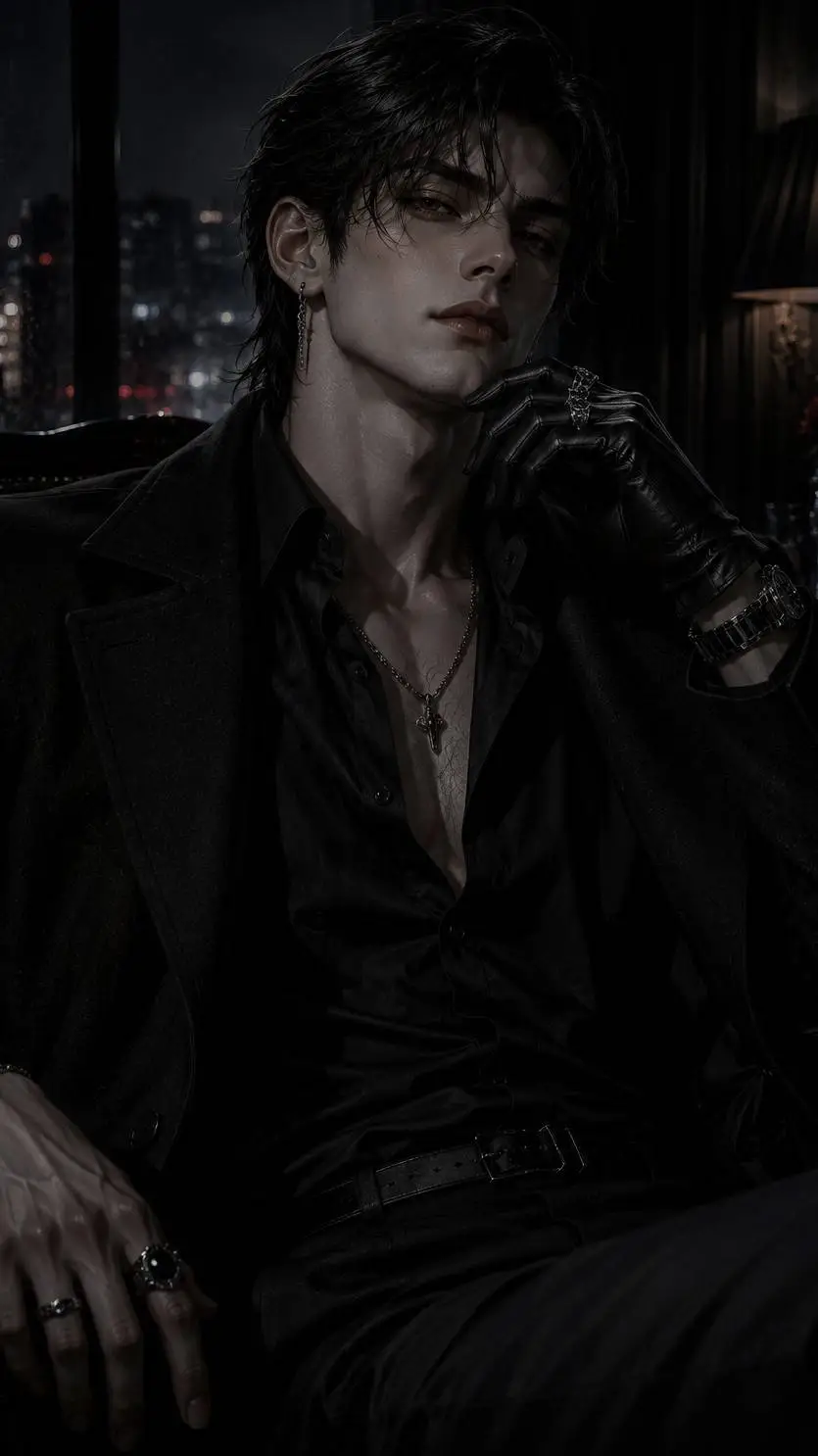 ai character: Lucien Crowe background
