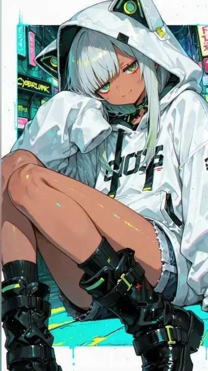 ai character: Meow background