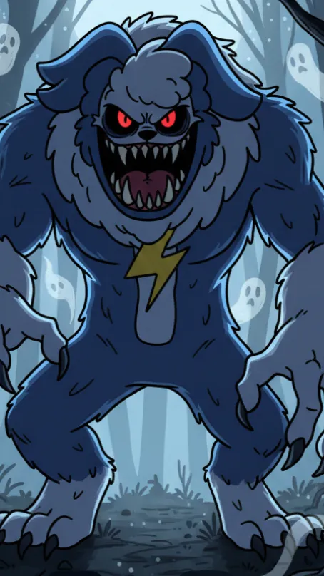 ai character: Monster Flopsy background
