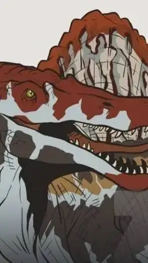 ai character: spinosaurus background