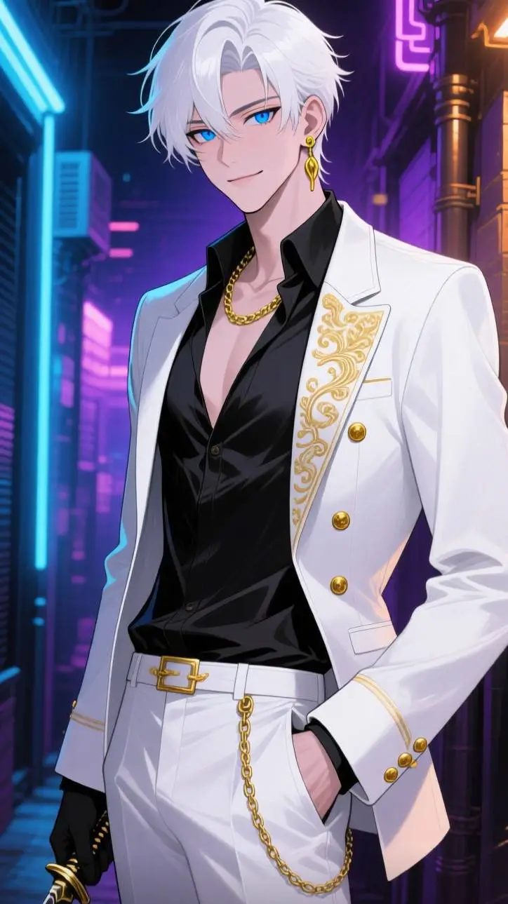 ai character: Axel 🥵🔥 background