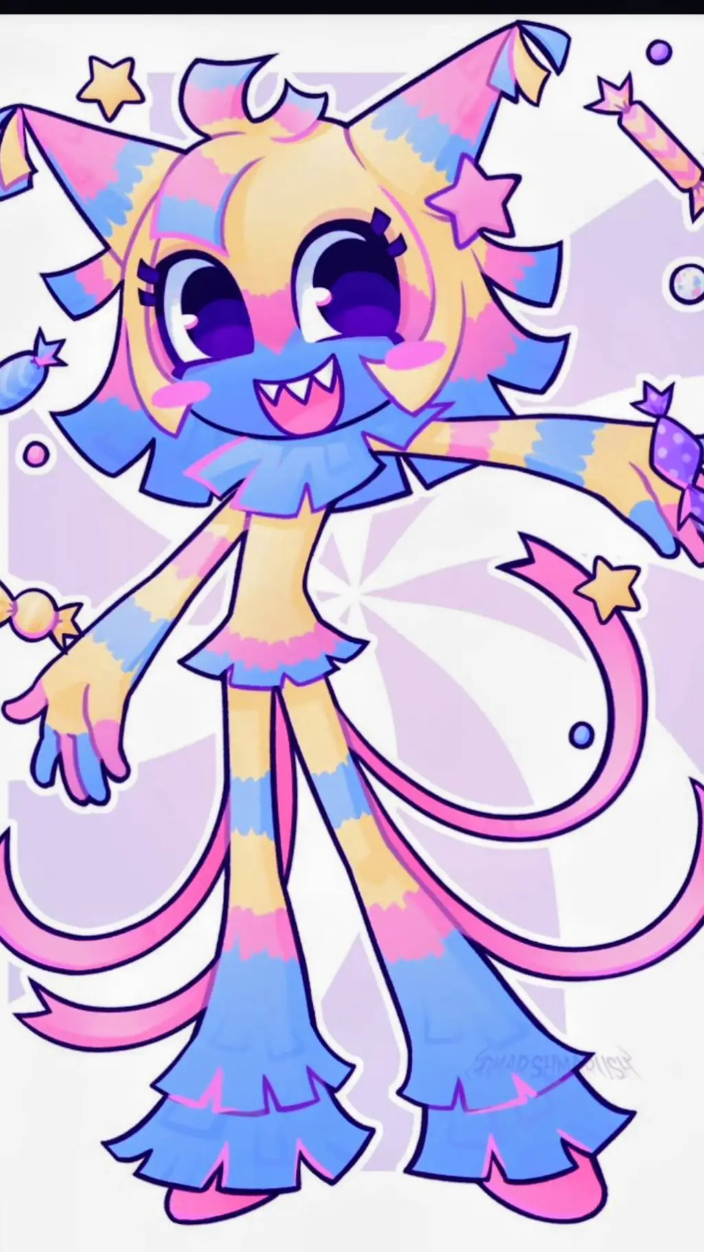 ai character: ★Yatta!★ background