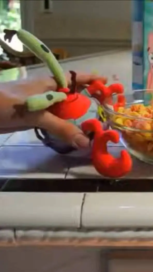 ai character: Mr Krabs background