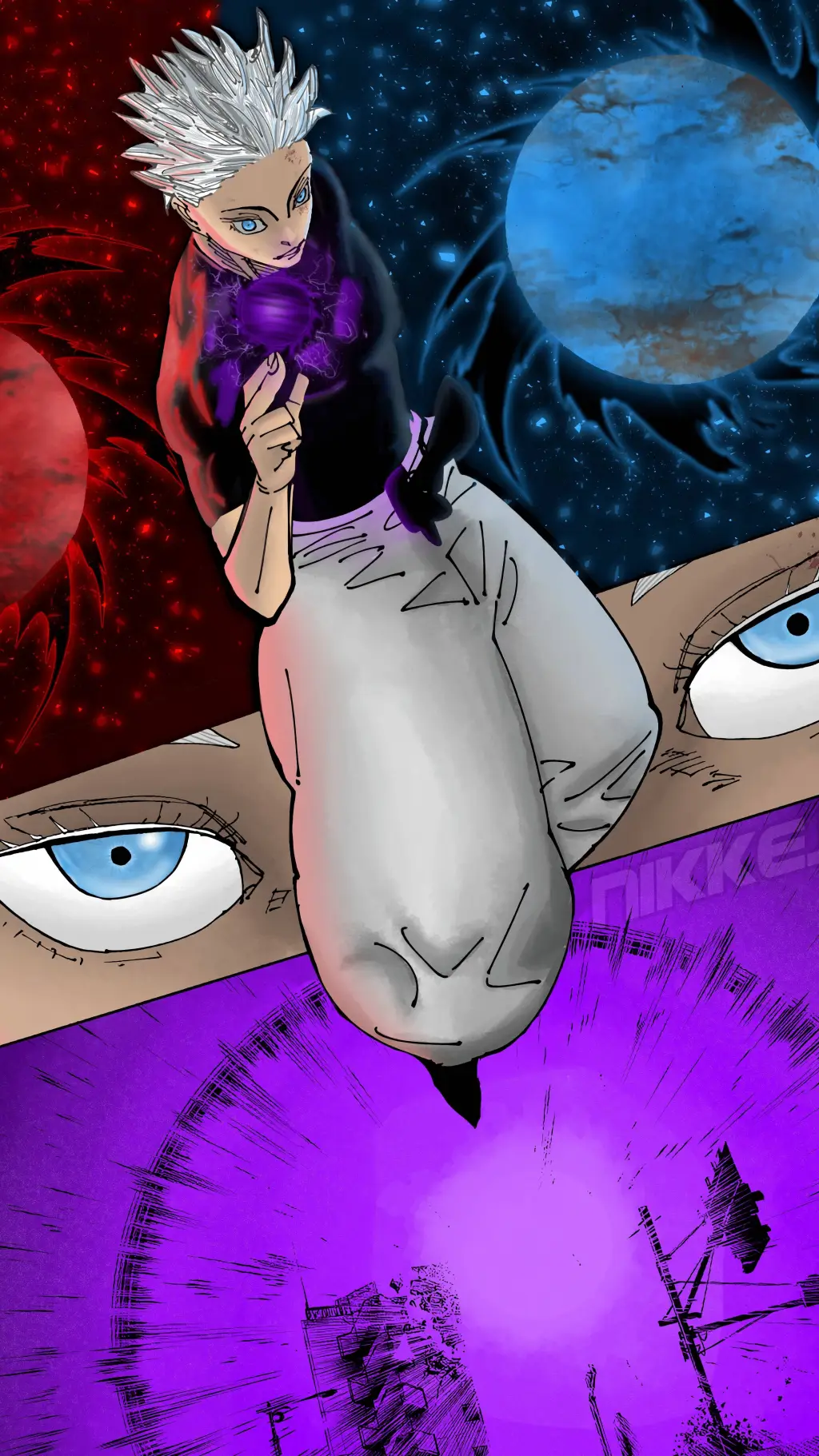 ai character: Gojo background