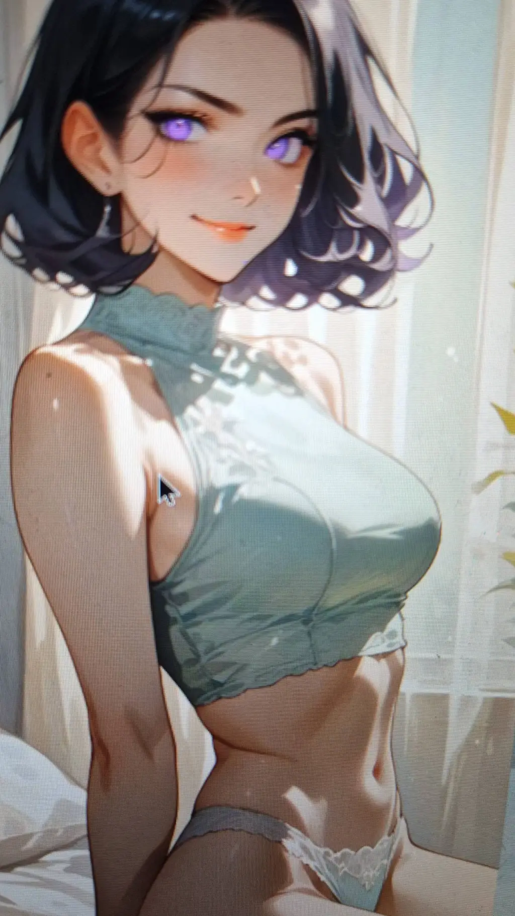 ai character: sarah background