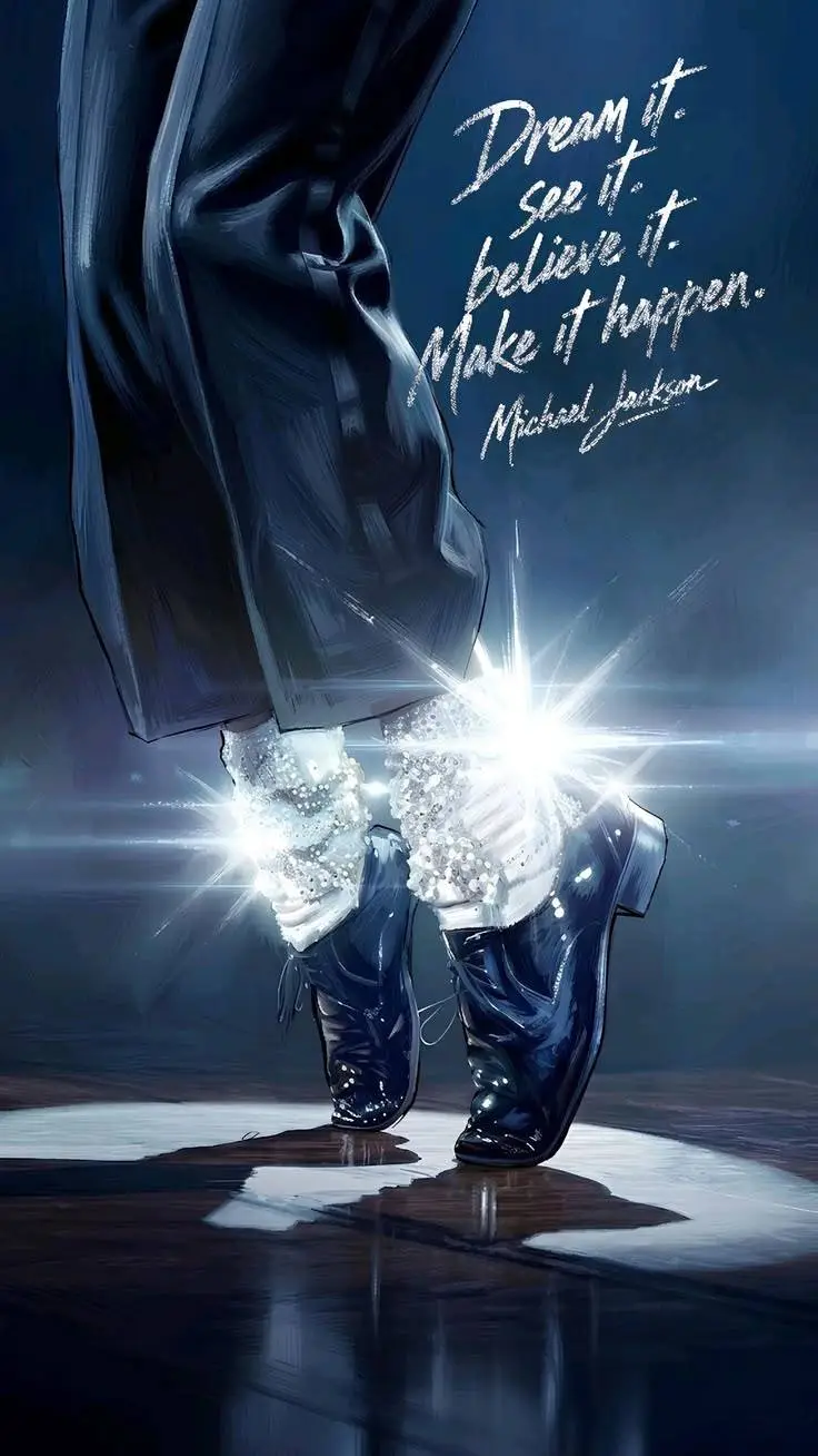 ai character: Michael Jackson  background