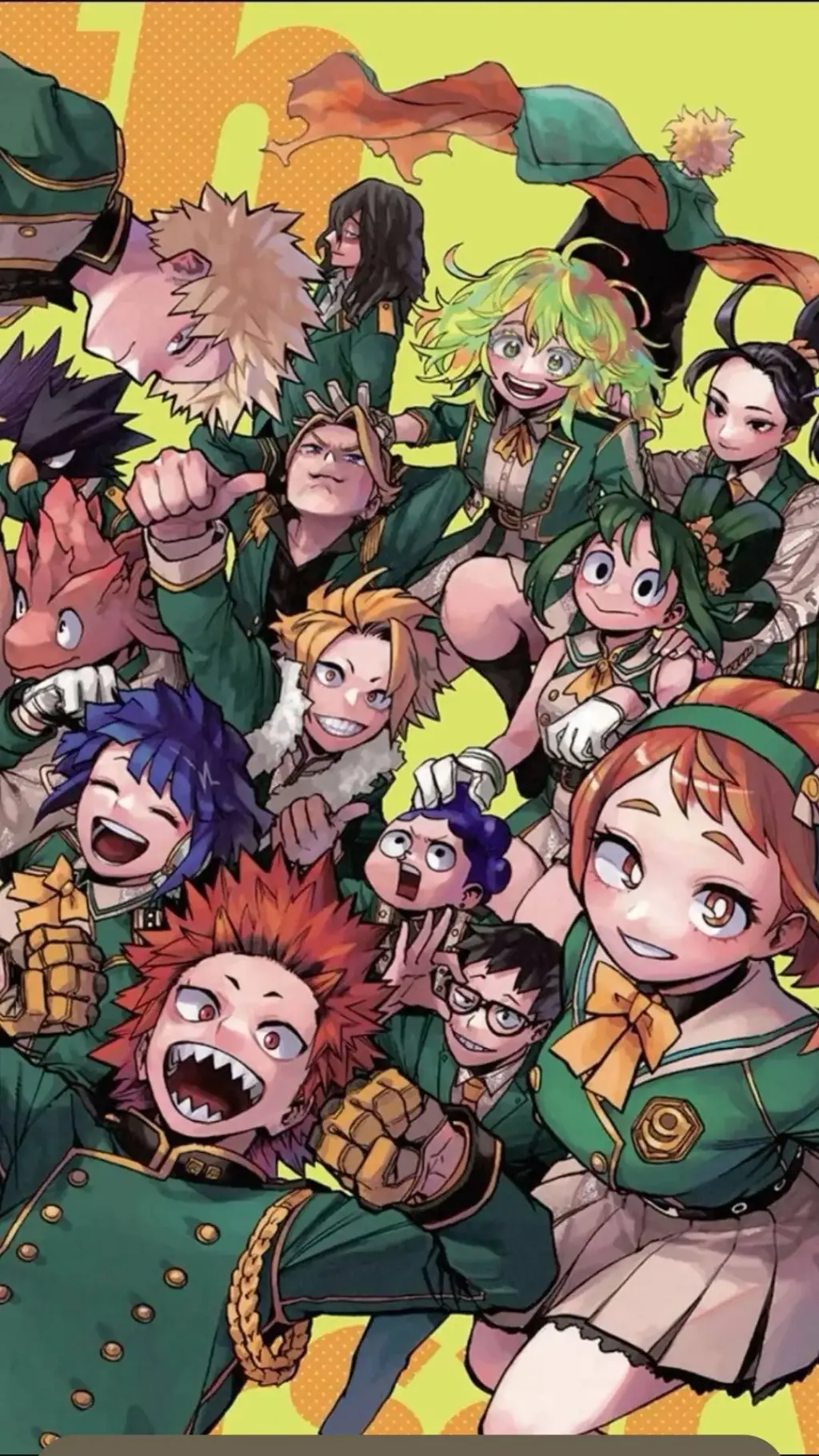 ai character: My Hero Academia 💝 background