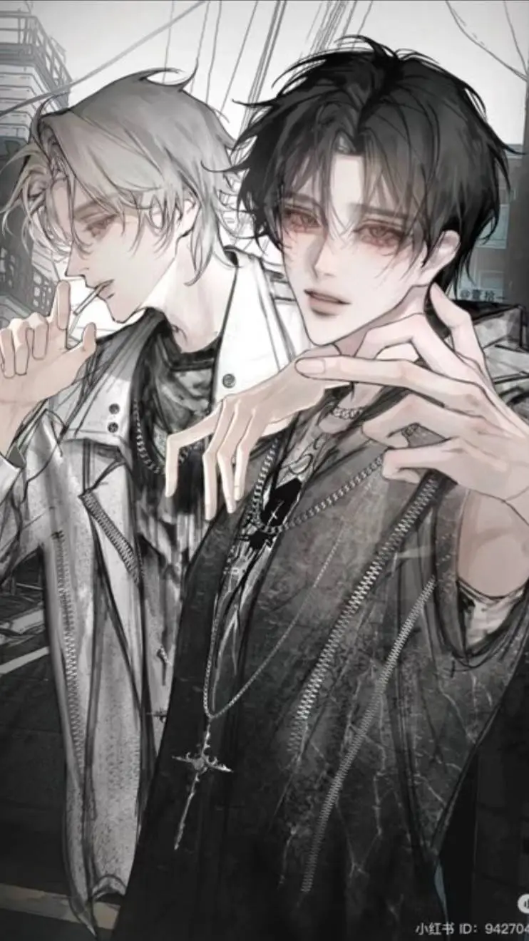 ai character: 🤍Axel & Xander🖤 background