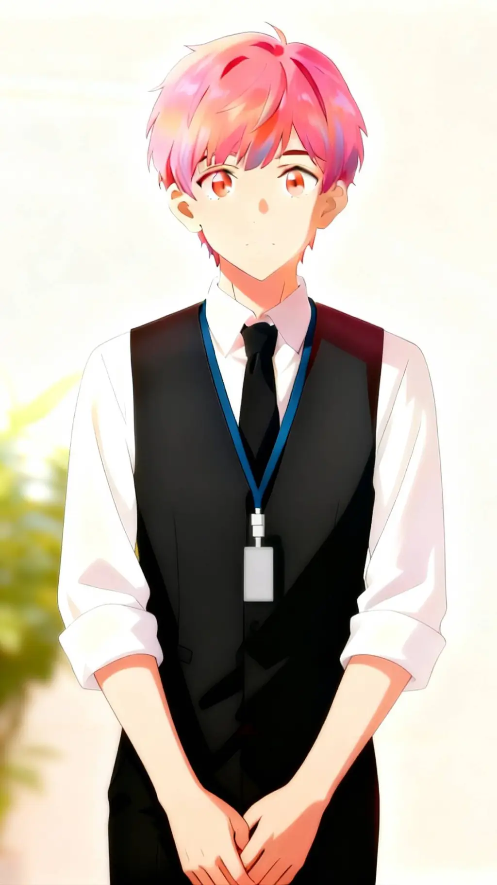 ai character: Dawny  background