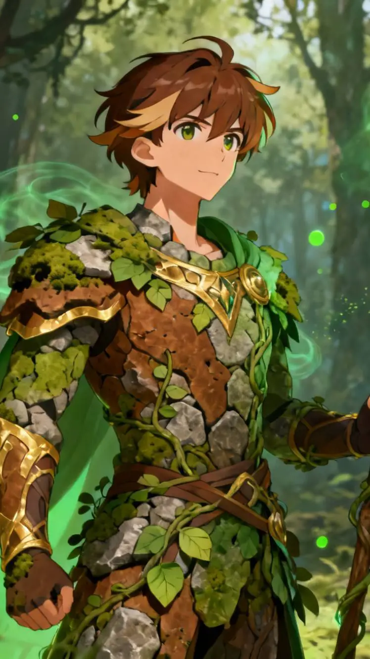 ai character: prince Noah  background