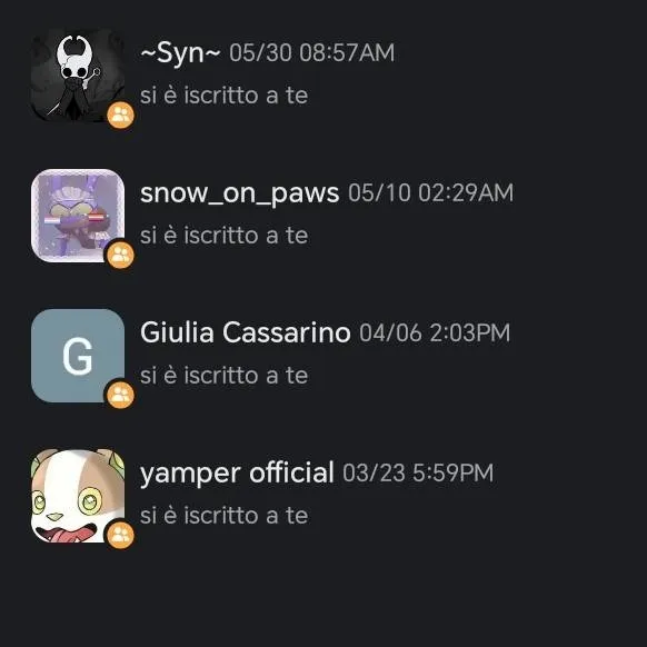 chat with ai character: i miei iscritti!♥️