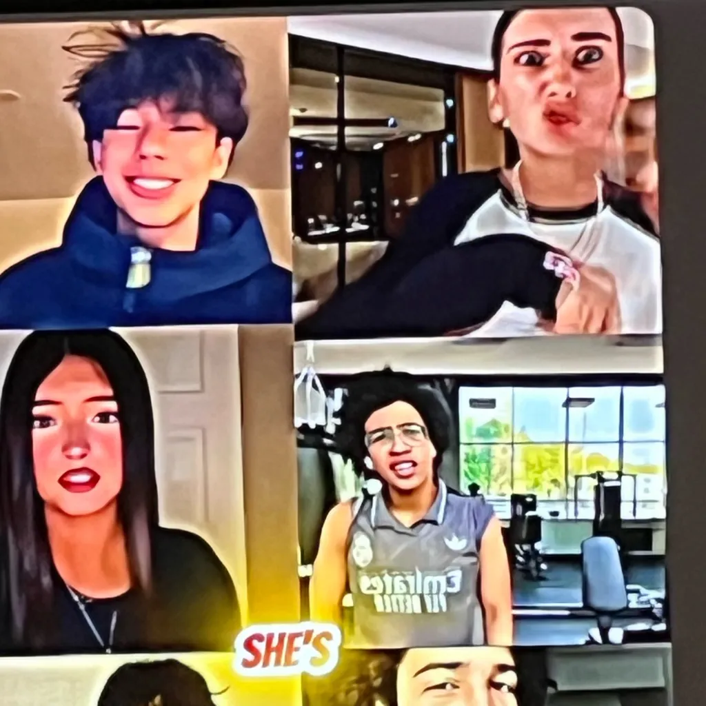 chat with ai character: The group chat