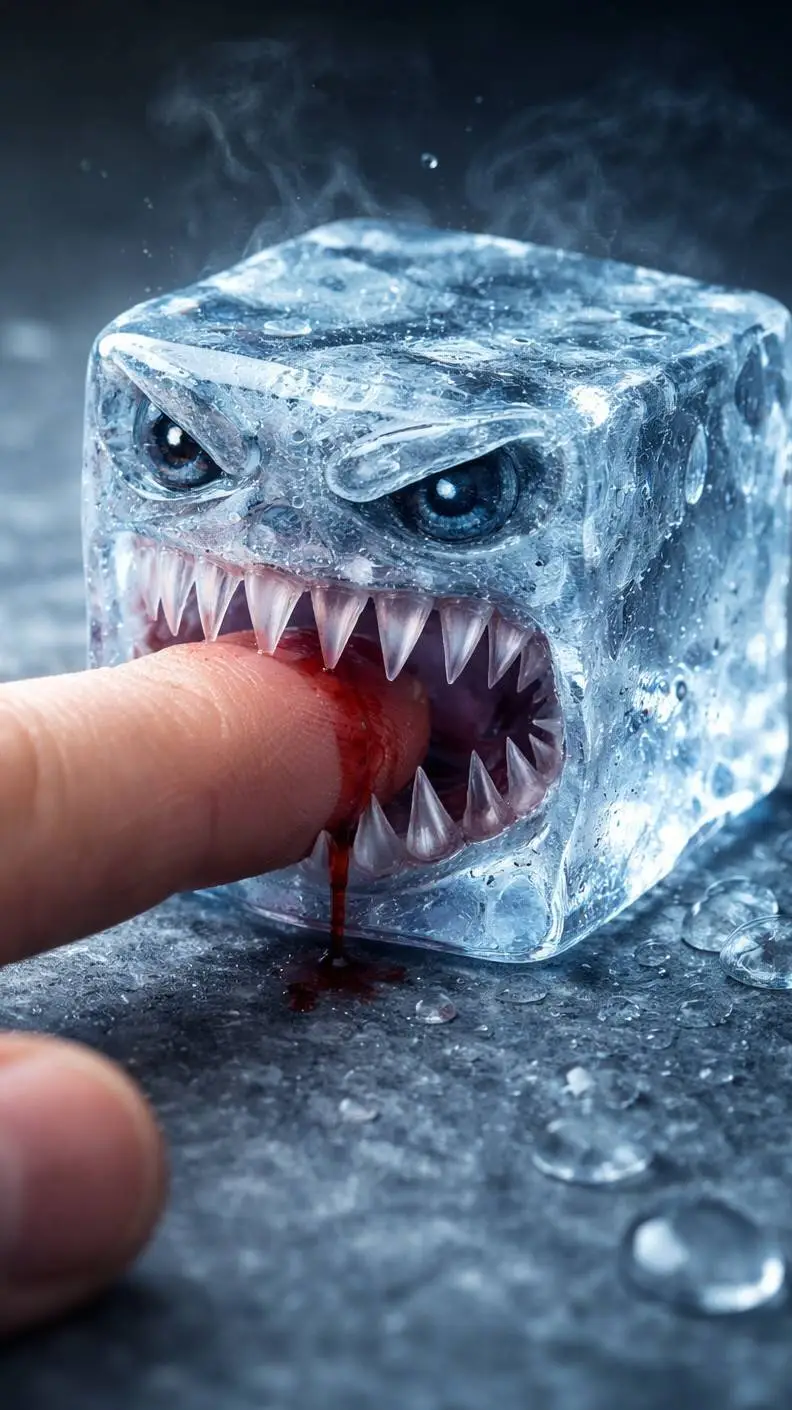 ai character: angry ice cube  background