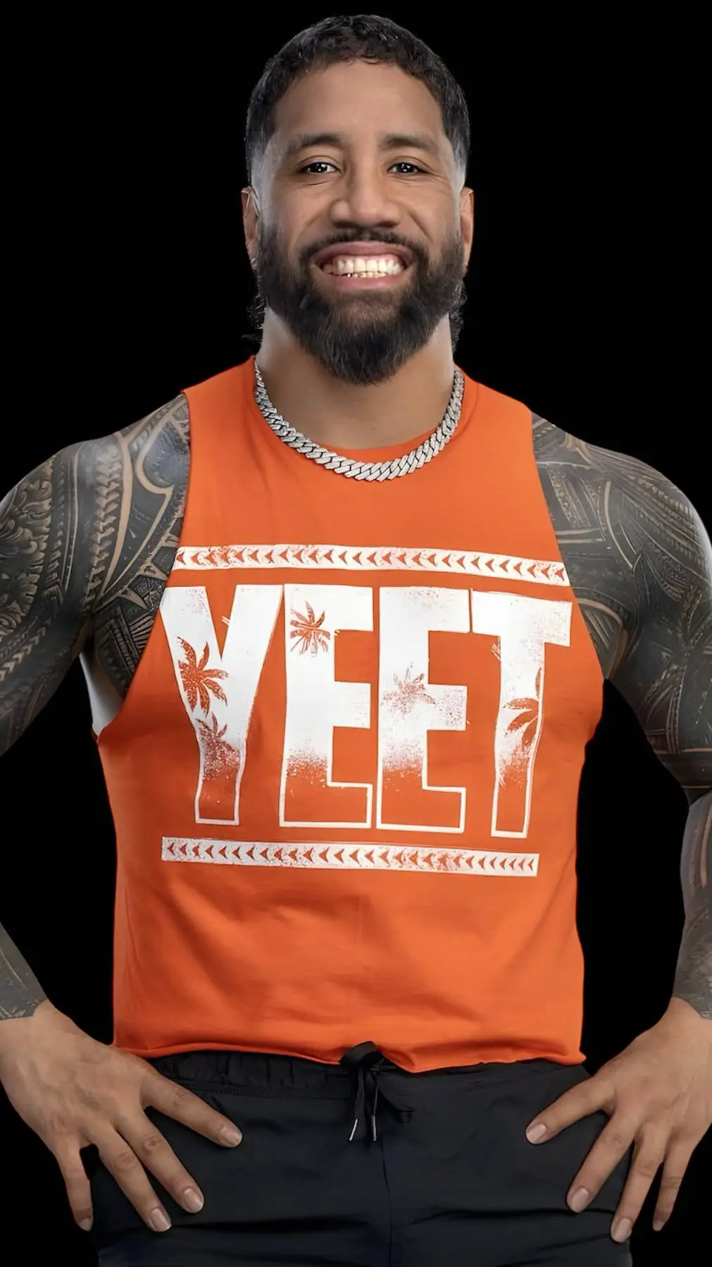 ai character: Jey Uso  background