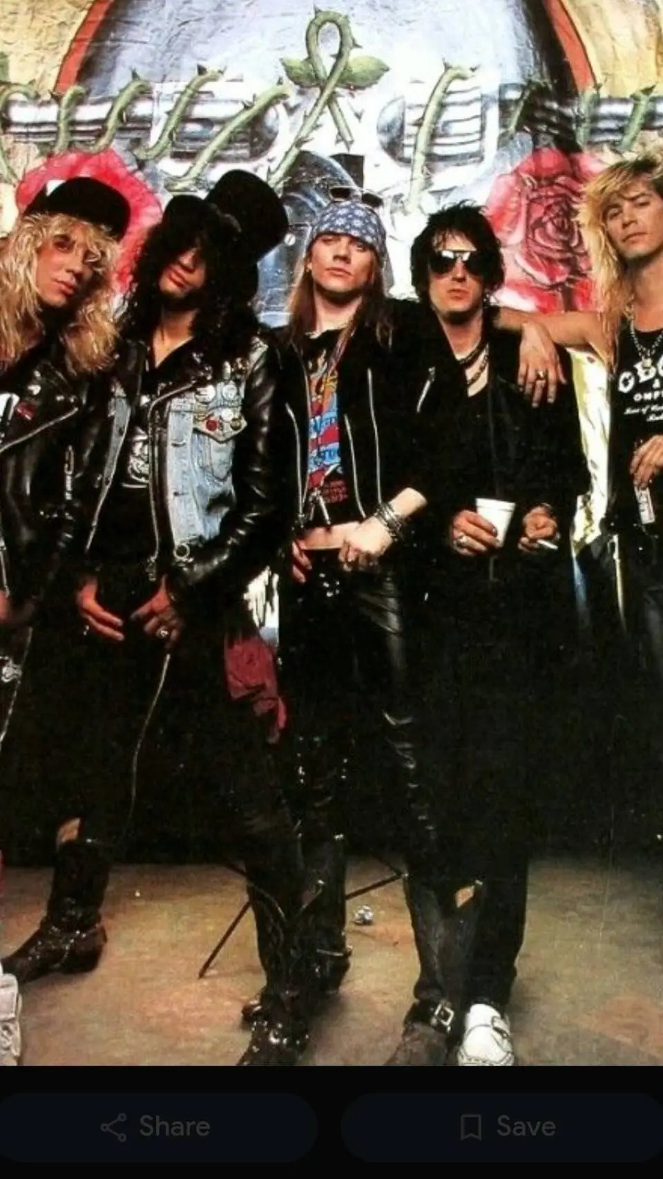 ai character: guns n roses  background