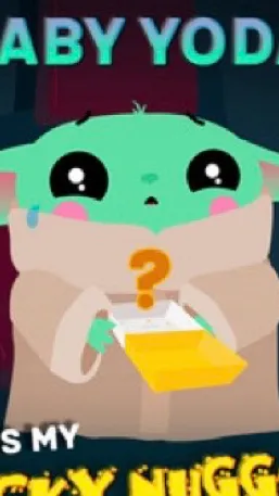 ai character: Baby Yoda background